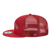 Indiana Hoosiers Gradient Wordmark Mesh Snap Crimson Adjustable Hat - Right View