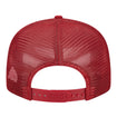 Indiana Hoosiers Gradient Wordmark Mesh Snap Crimson Adjustable Hat - Back View