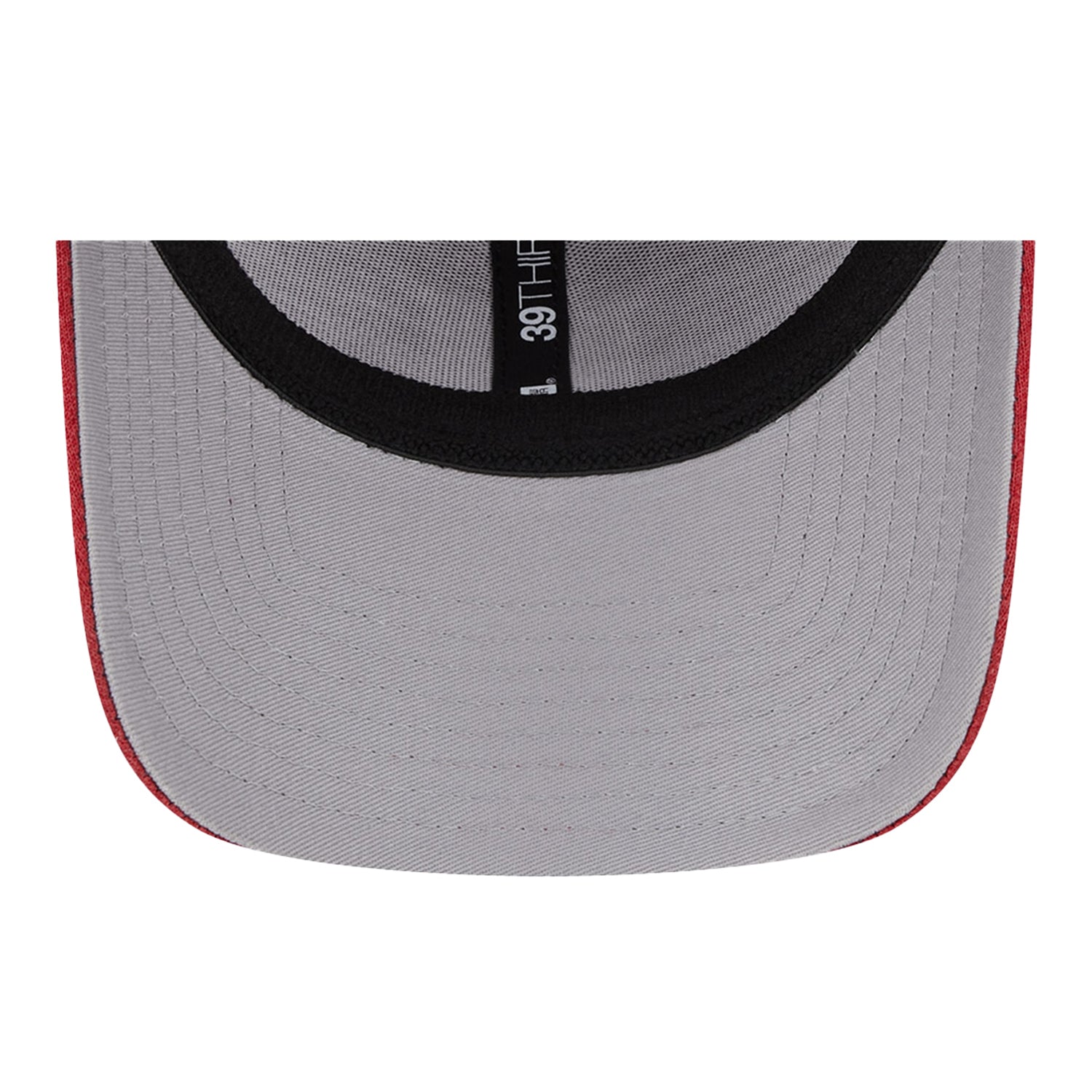 Indiana Hoosiers Primary Logo Heather Crimson Flex Hat - Under Brim