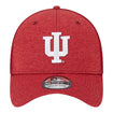 Indiana Hoosiers Primary Logo Heather Crimson Flex Hat - Front View