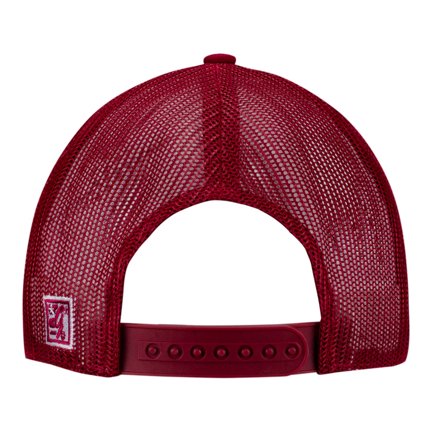 Indiana Hoosiers Rope Trucker White Adjustable Hat - Back View