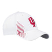 Indiana Hoosiers Primary Active White Flex Hat - Front Right View