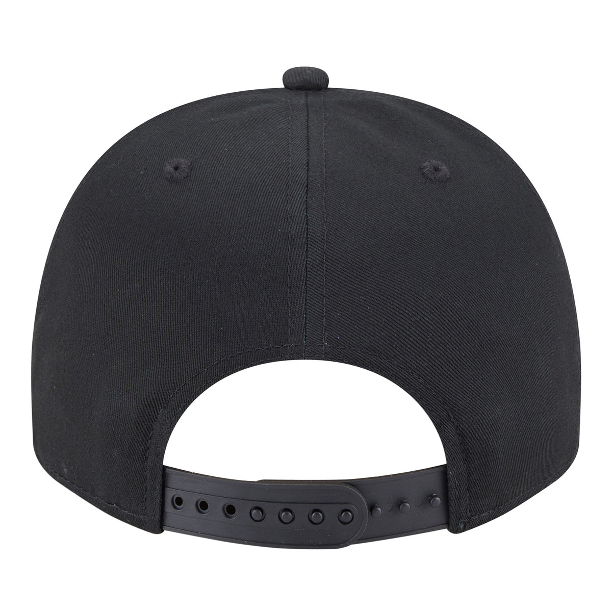 Indiana Hoosiers New Era 950 Black Chainstitch Hat - Back View
