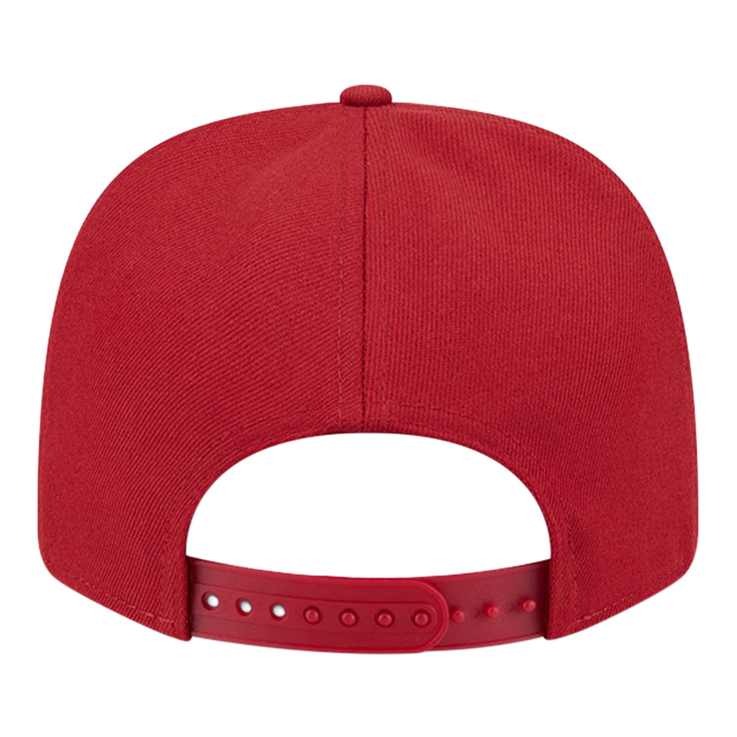 Indiana Hoosiers New Era 970 Red Logo Rope Hat - back view