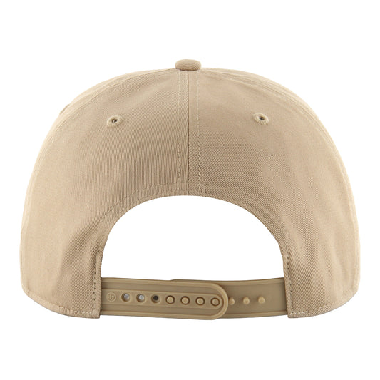 Indiana Hoosiers Flying IU Khaki Hitch Hat - Back View