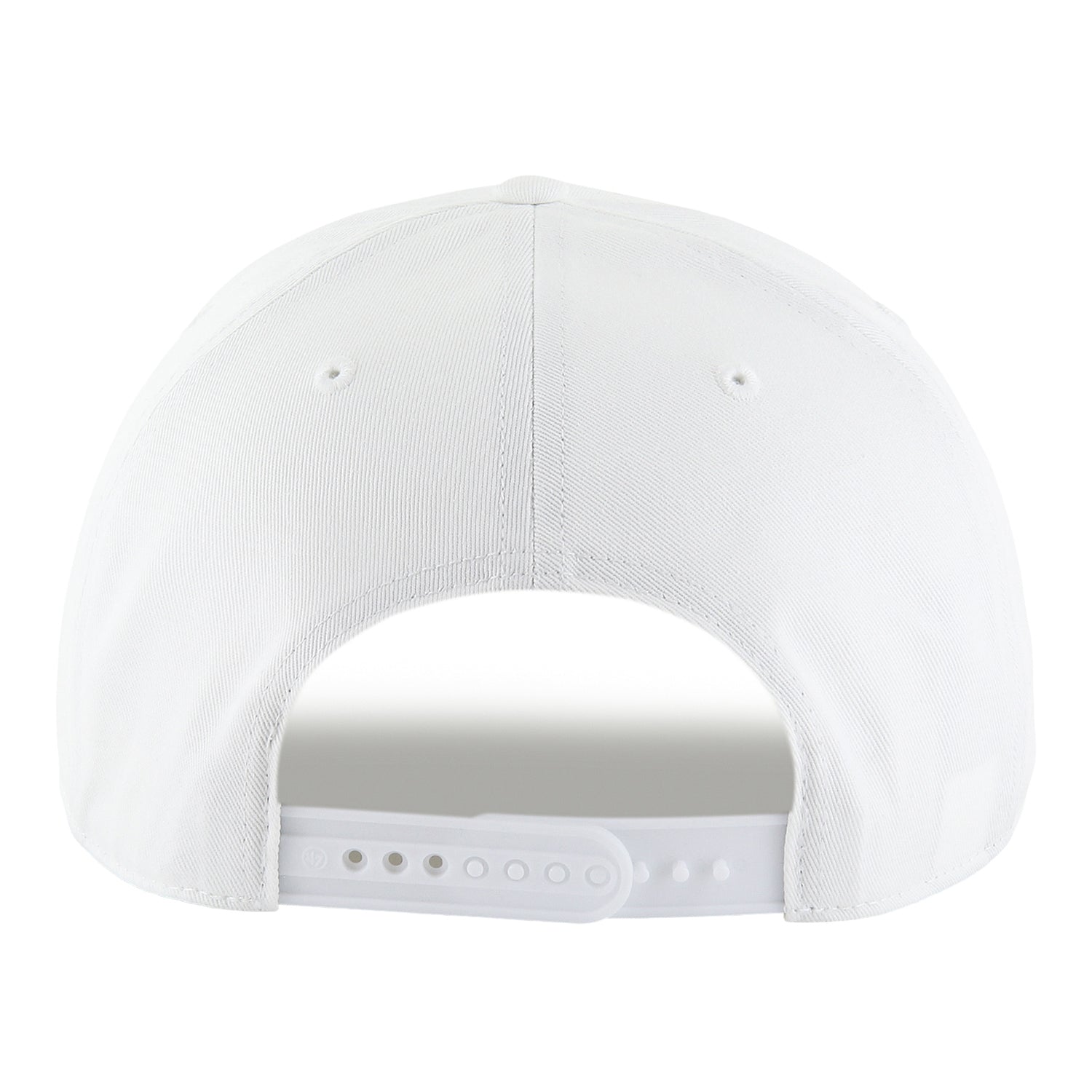 Indiana Hoosiers 47 Brand Hoosier the Bison White Rope Hat - Back View