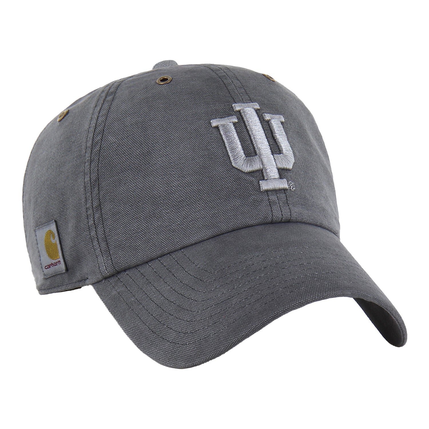 Indiana Hoosiers '47 Carhartt Dyed Black Clean Up Hat