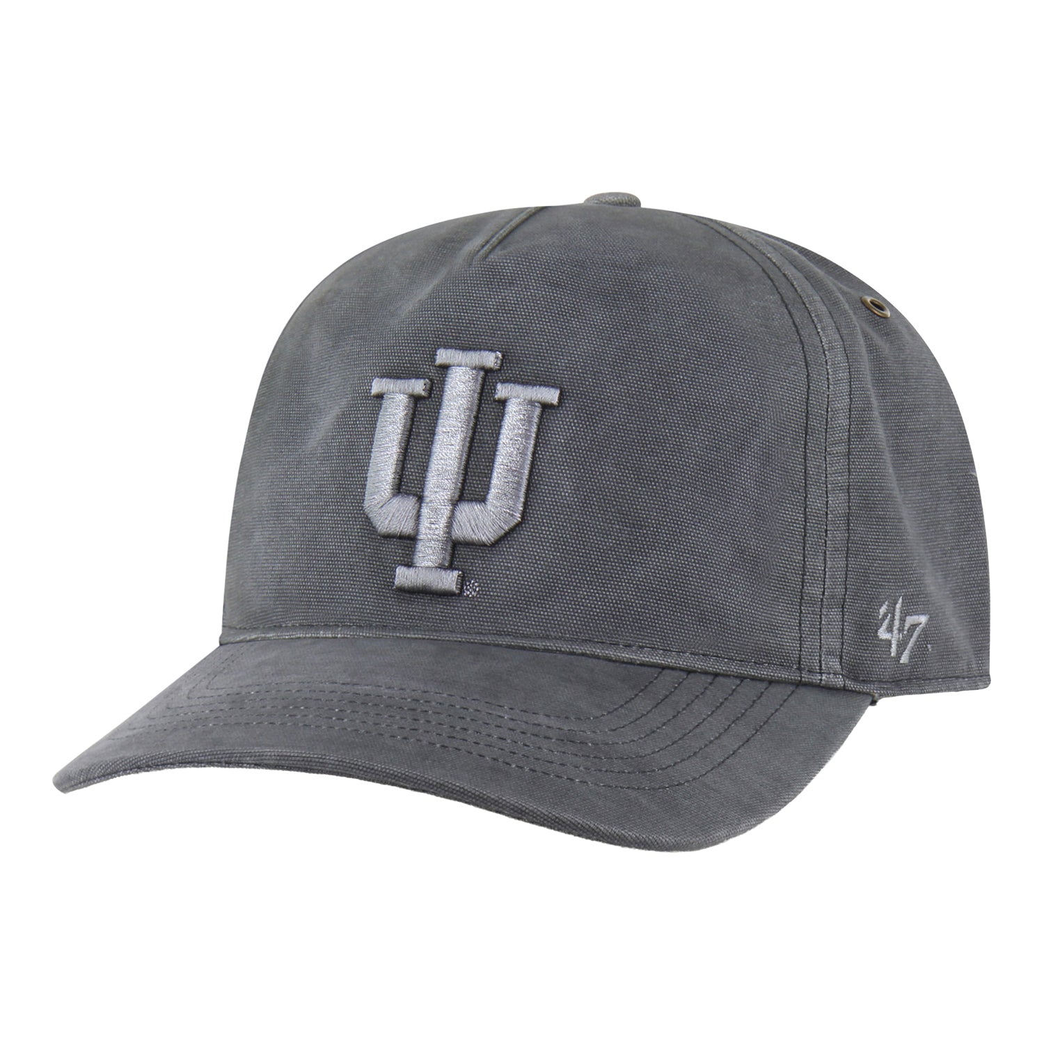 Indiana Hoosiers '47 Carhartt Dyed Black Hitch Hat