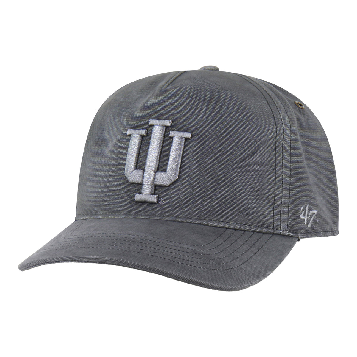 Indiana Hoosiers '47 Carhartt Dyed Black Hitch Hat