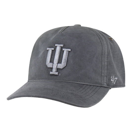 Indiana Hoosiers '47 Carhartt Dyed Black Hitch Hat