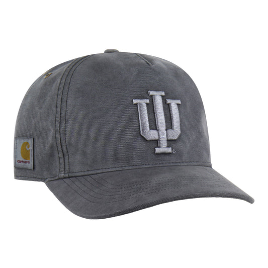 Indiana Hoosiers '47 Carhartt Dyed Black Hitch Hat