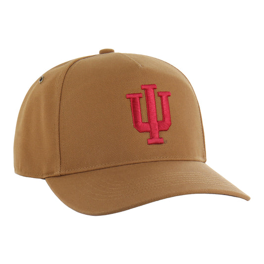 Indiana Hoosiers '47 Brand Carhartt Hitch Hat – Brown