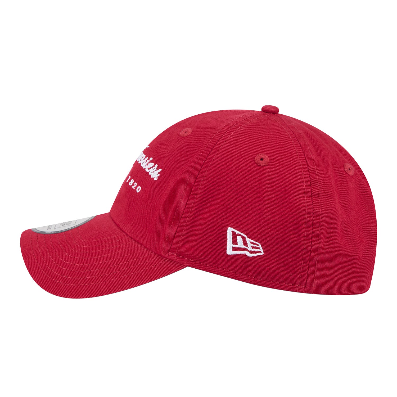 Indiana Hoosiers New Era 920 Script Trident Hat – Red
