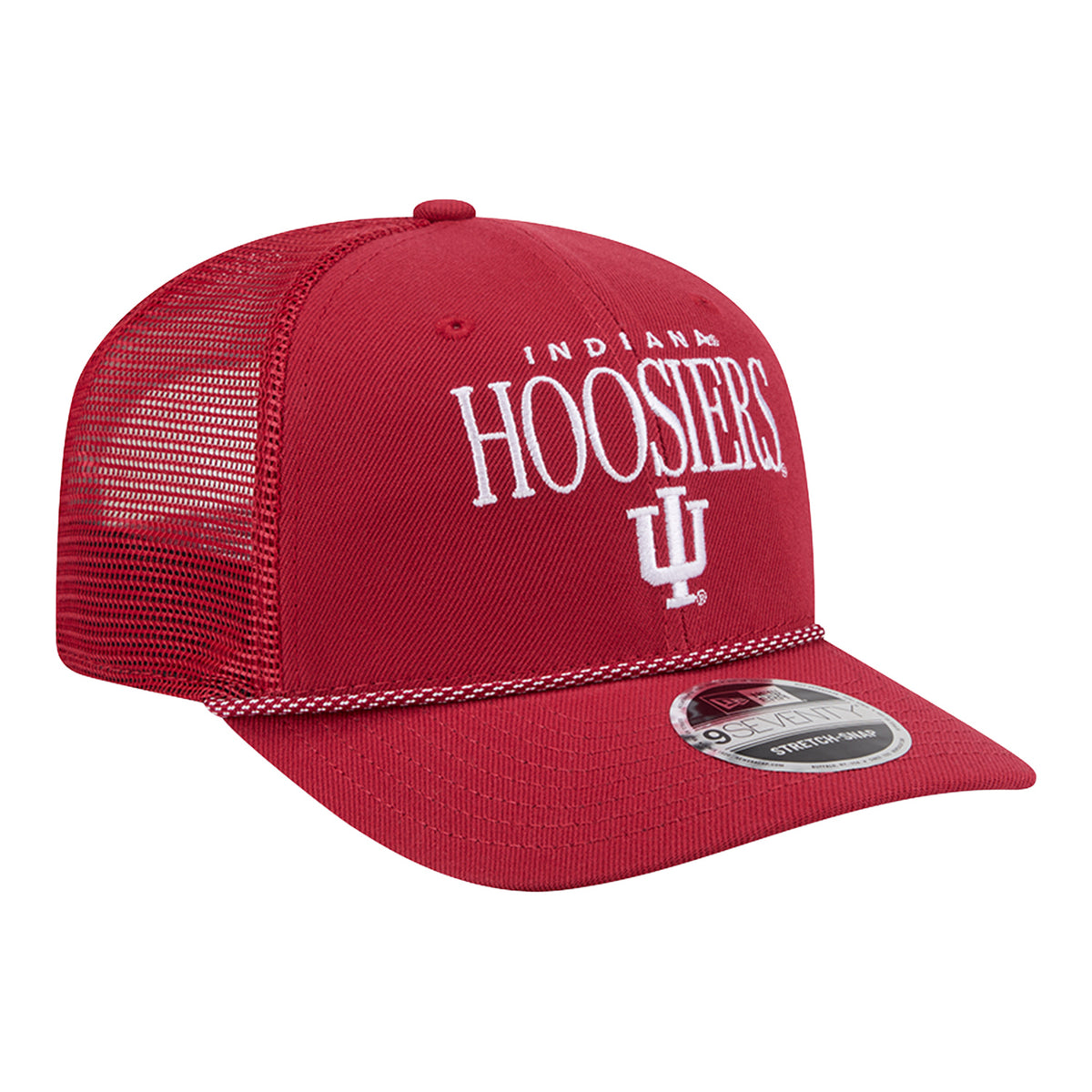 New Era 970SS Hoosiers Wordmark Trucker Hat