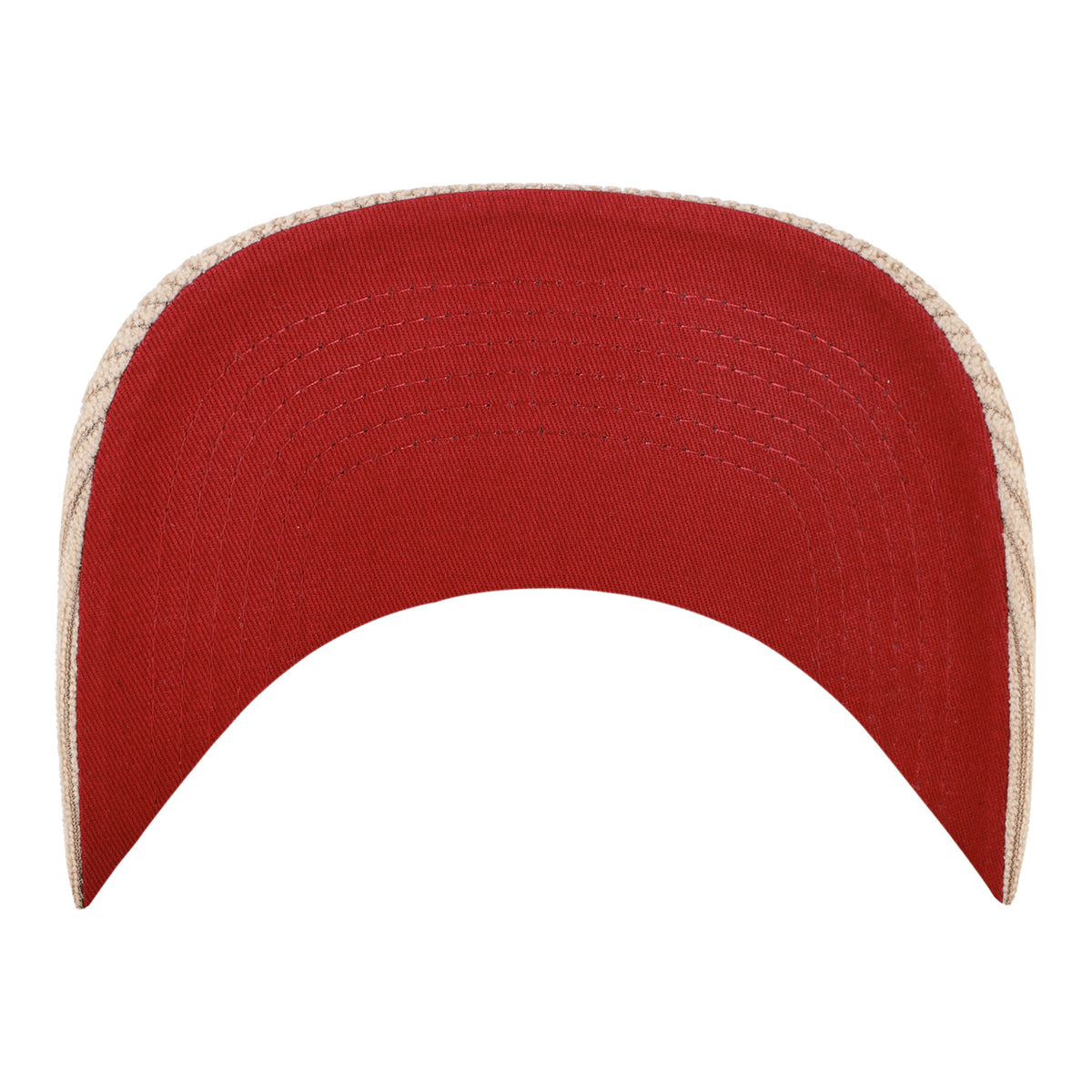Indiana Hoosiers '47 Brand Cordlandia Hitch RF Hat – Tan - Under Bill View