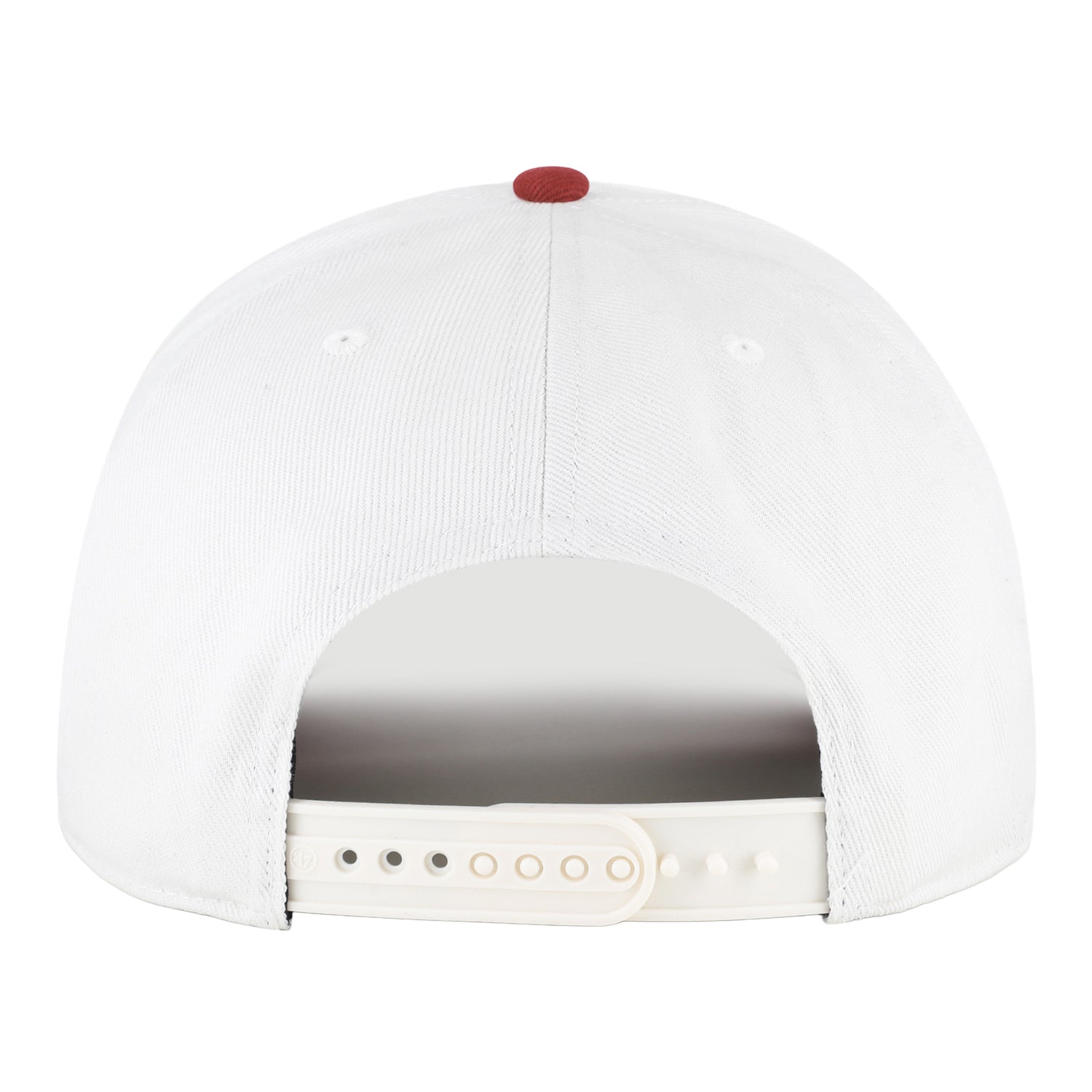 Indiana Hoosiers '47 Brand Enfield Hitch RF Hat – White/Red - Back View