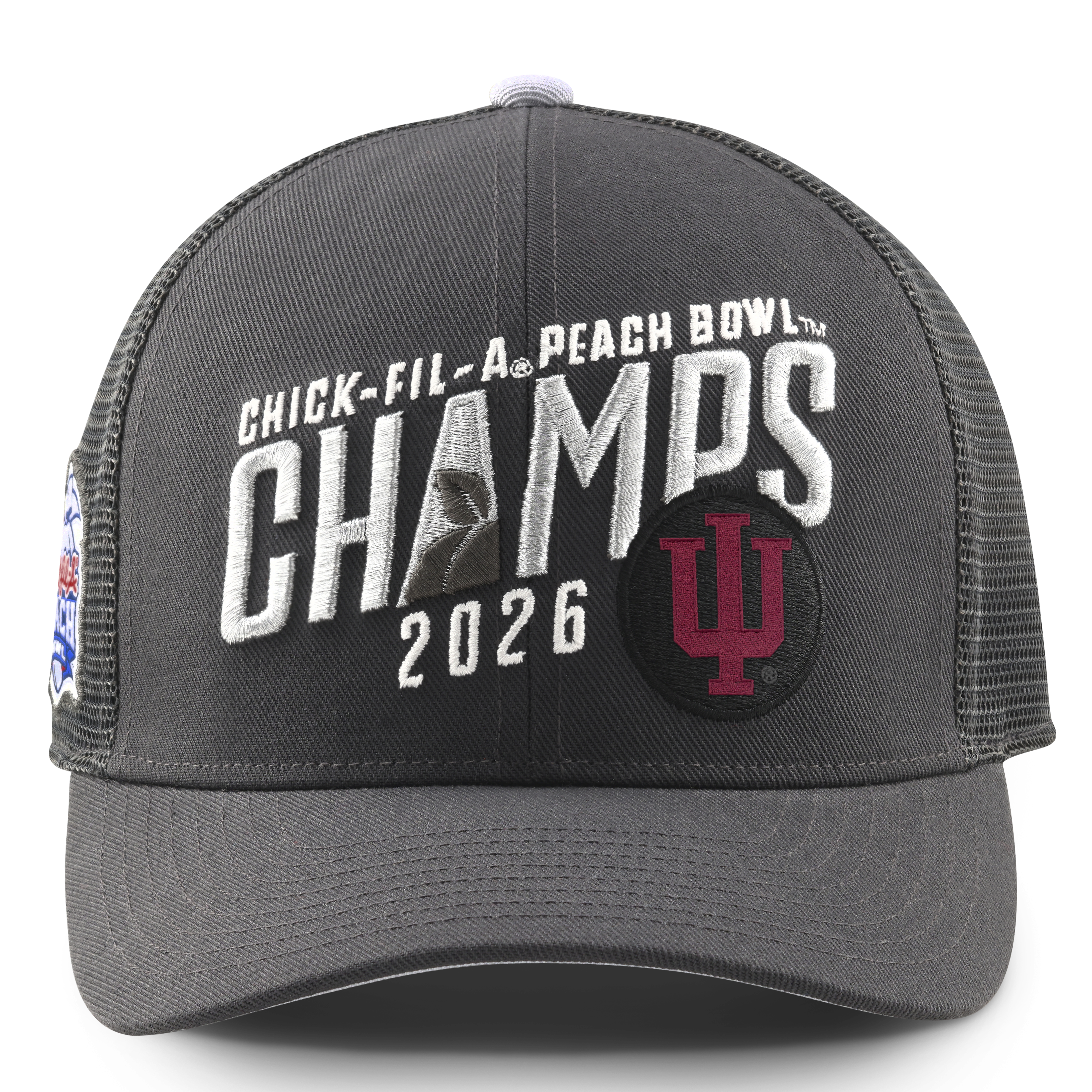 Indiana Hoosiers 2026 Peach Bowl Game Champs Hat
