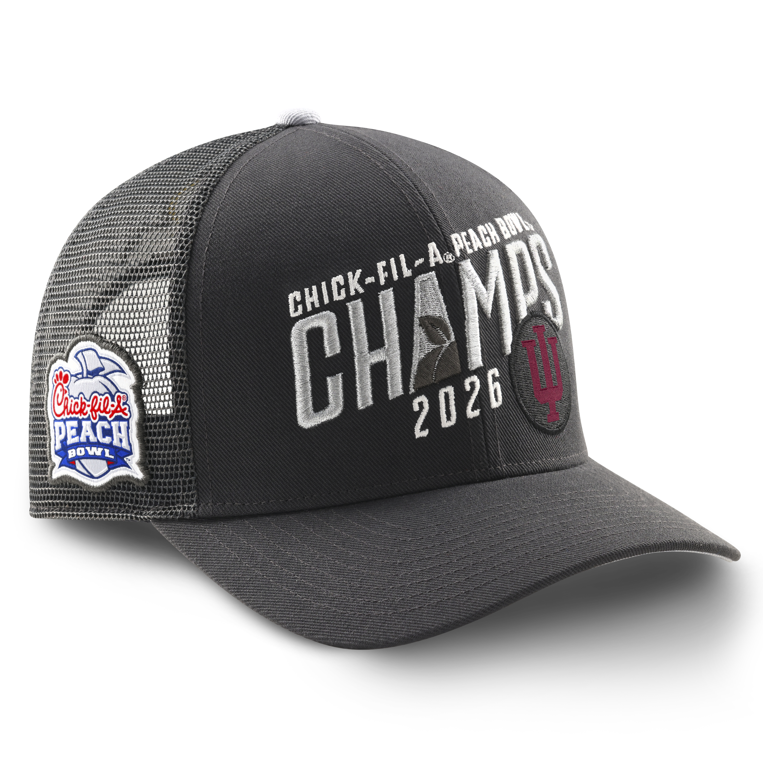 Indiana Hoosiers 2026 Peach Bowl Game Champs Hat