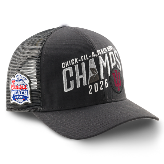 Indiana Hoosiers 2026 Peach Bowl Game Champs Hat
