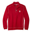 Indiana Hoosiers Sport Tobago 1/2 Zip Crimson Jacket - Front View