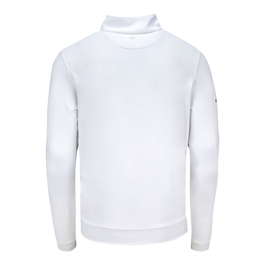 Indiana University Varsity Club White Quarter-Zip Pullover