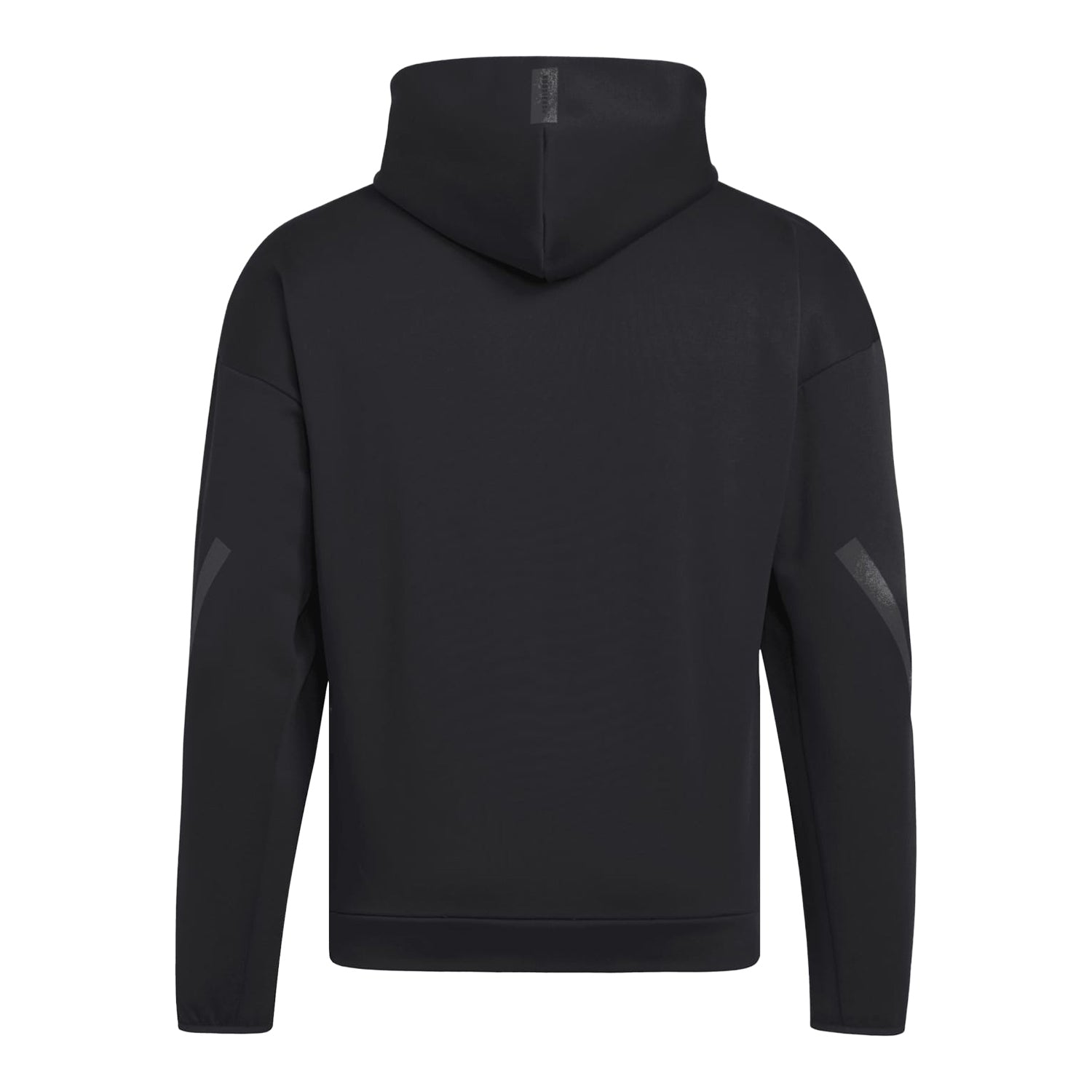 Indiana Hoosiers adidas Z.N.E. Full-Zip Black Jacket - Back View