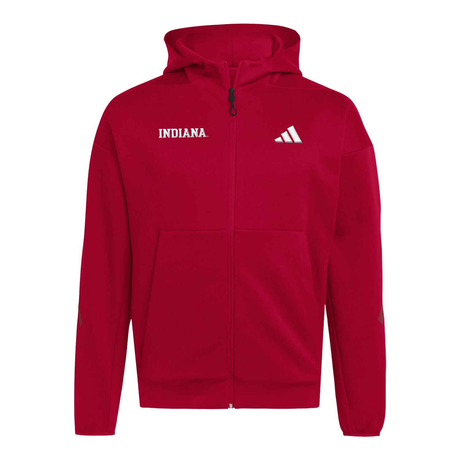 Indiana Hoosiers adidas Z.N.E. Full-Zip Red Jacket