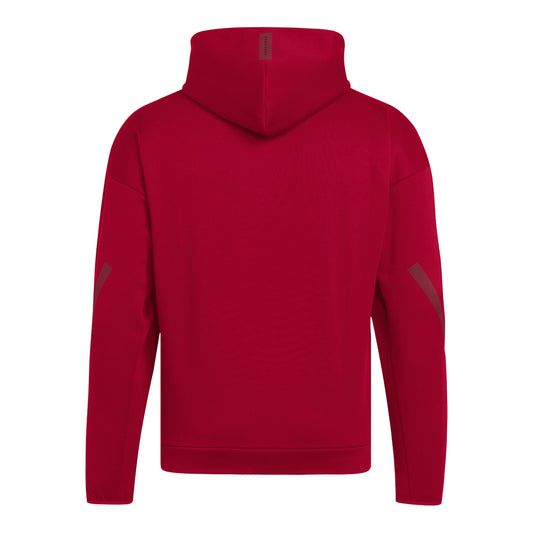 Indiana Hoosiers adidas Z.N.E. Full-Zip Red Jacket