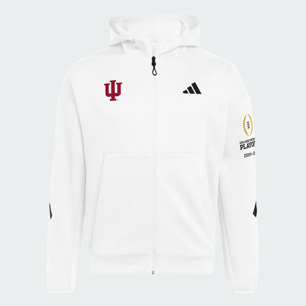 Indiana Hoosiers Z.N.E. Full Zip CFP Hooded White Jacket