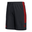 Indiana Hoosiers Adidas Sideline Pocket Black Short - Front View