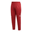 Indiana Hoosiers Adidas Sideline Tapered Crimson Pant - Front View