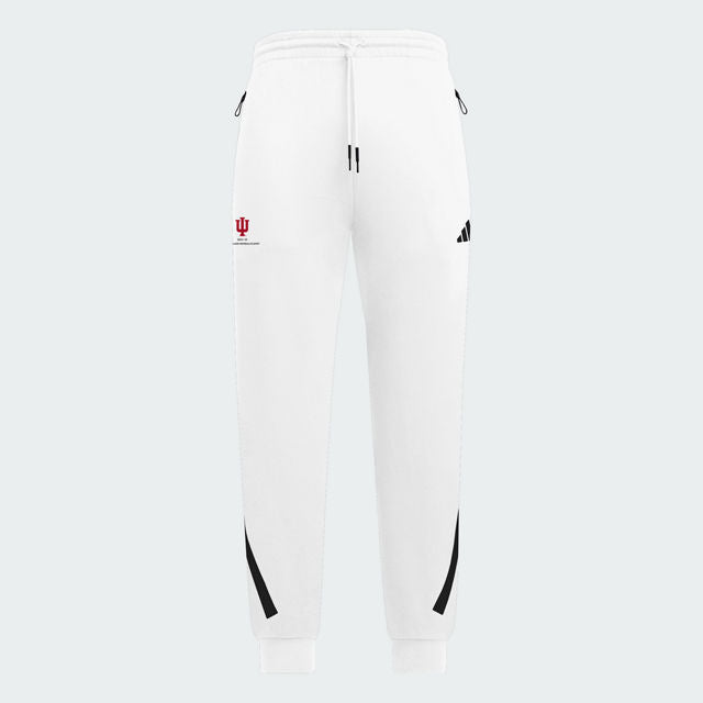 Indiana Hoosiers Z.N.E. CFP White Pants - Front View