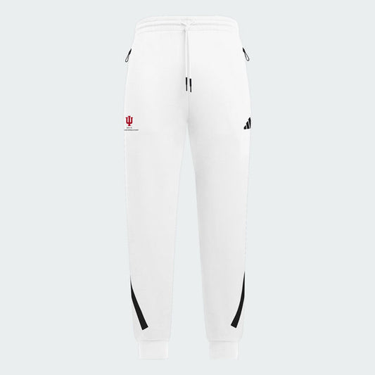 Indiana Hoosiers Z.N.E. CFP White Pants - Front View