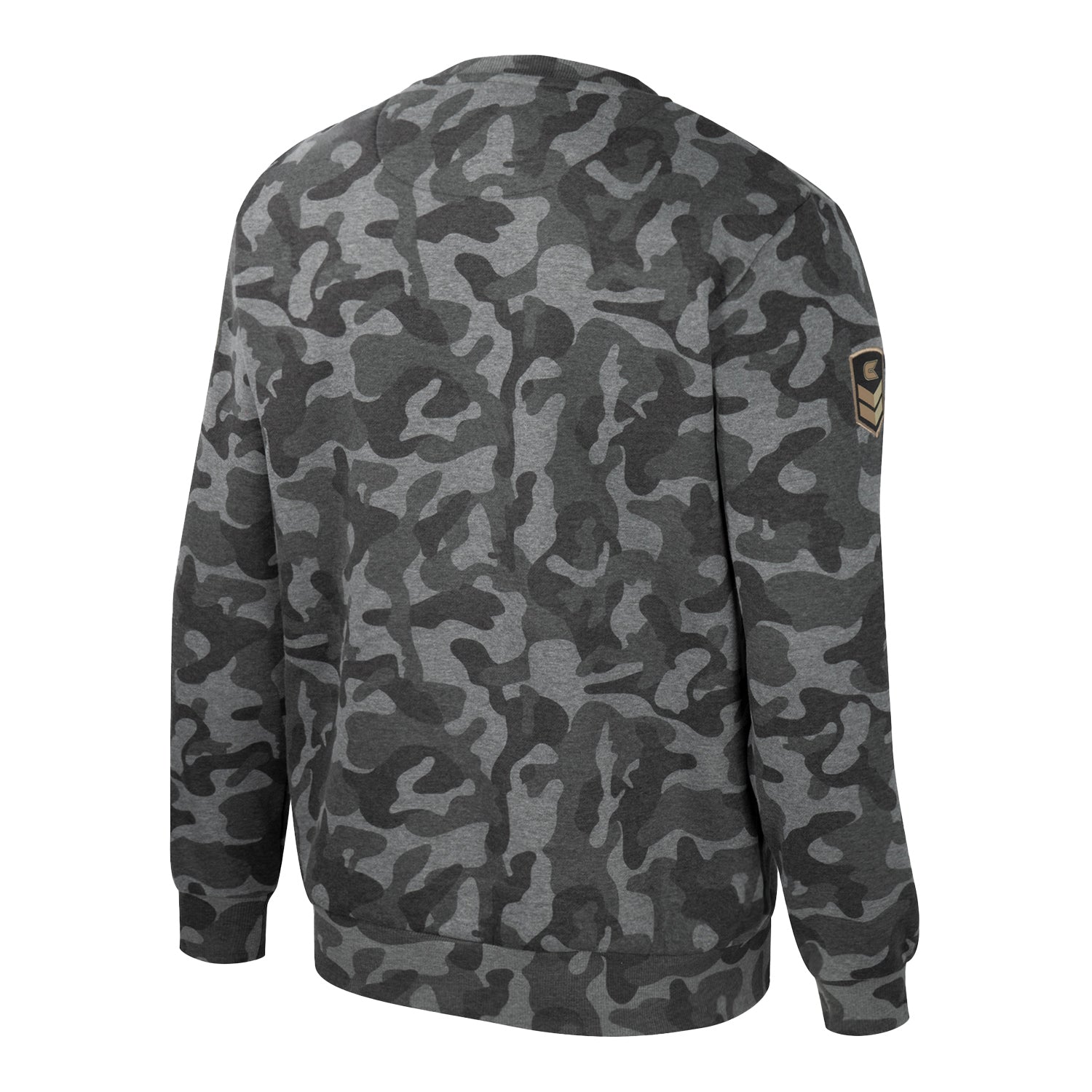 Indiana Hoosiers OHT Coyote Camo Sweatshirt - Back View