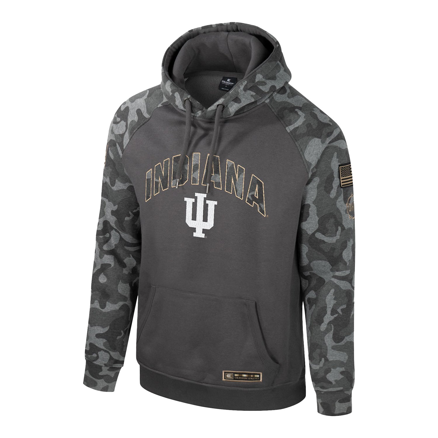 Indiana Hoosiers OHT Aviator Camo Hood - Official Indiana University ...