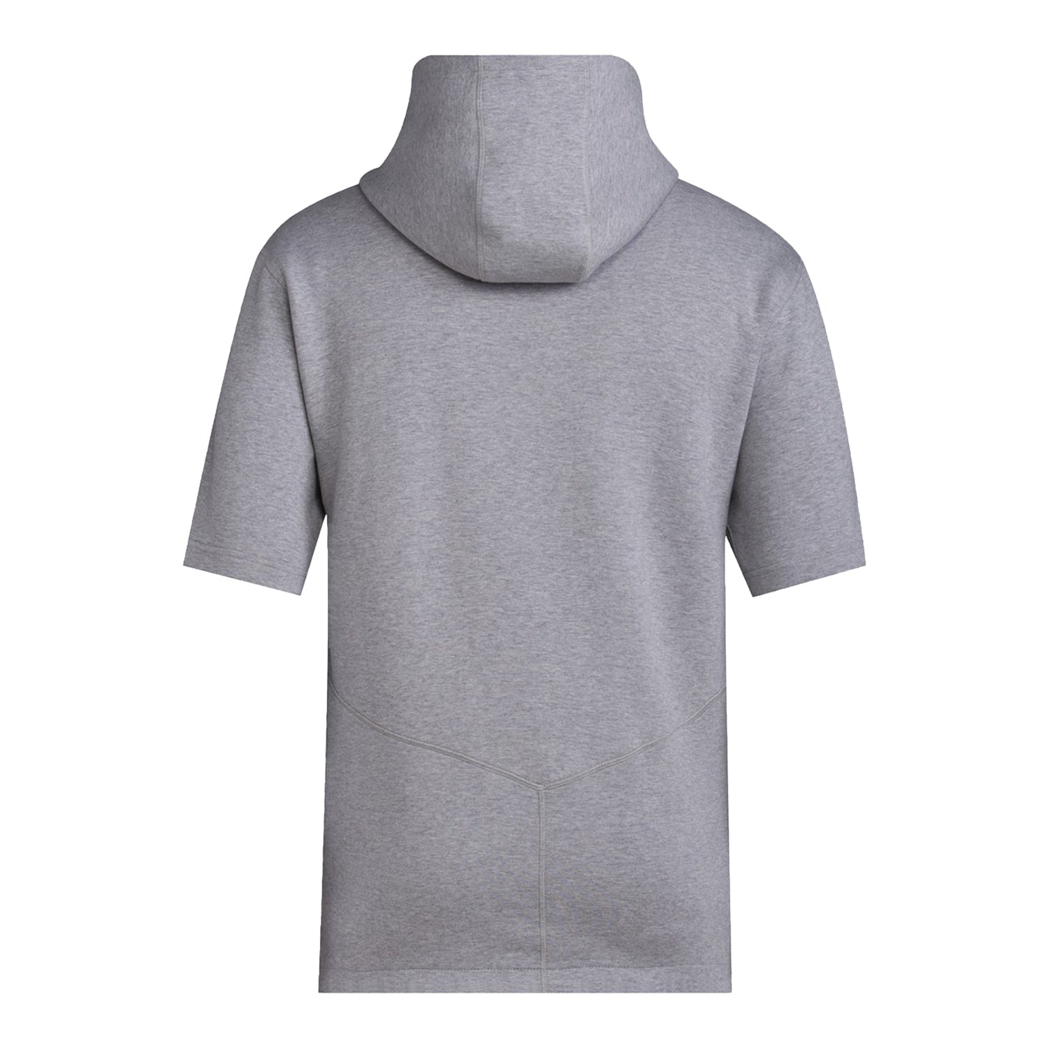 Indiana Hoosiers Adidas Reverse Retro State Short Sleeve Hoodie - Back View