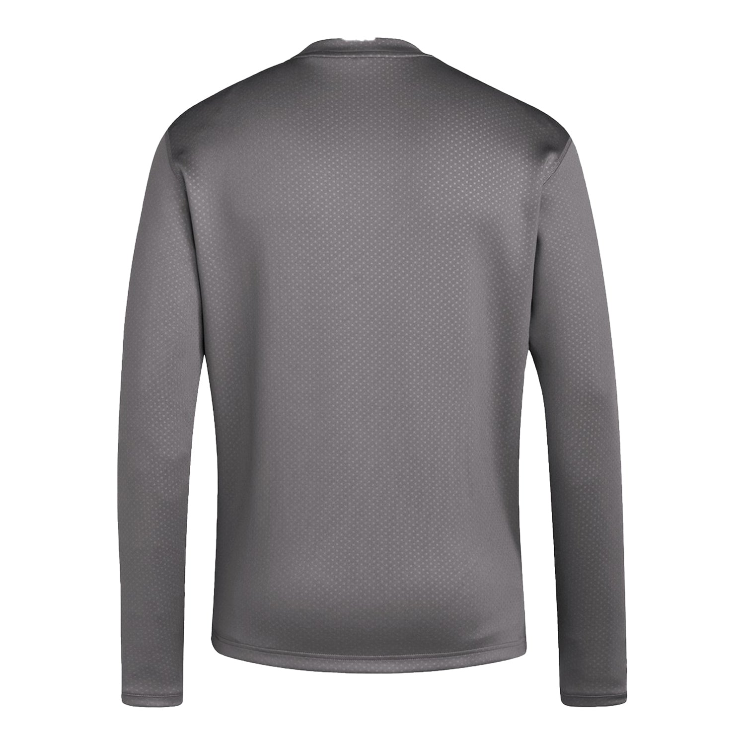 Indiana Hoosiers Adidas Reverse Retro Script Grey Crewneck - Back View