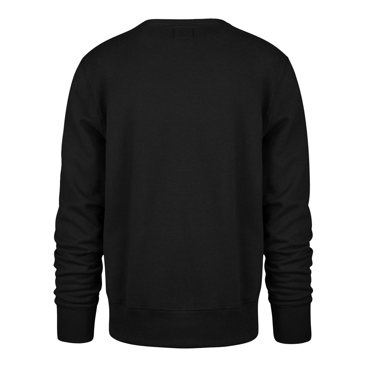 Indiana Hoosiers Bison Black Crewneck Sweatshirt - Back View