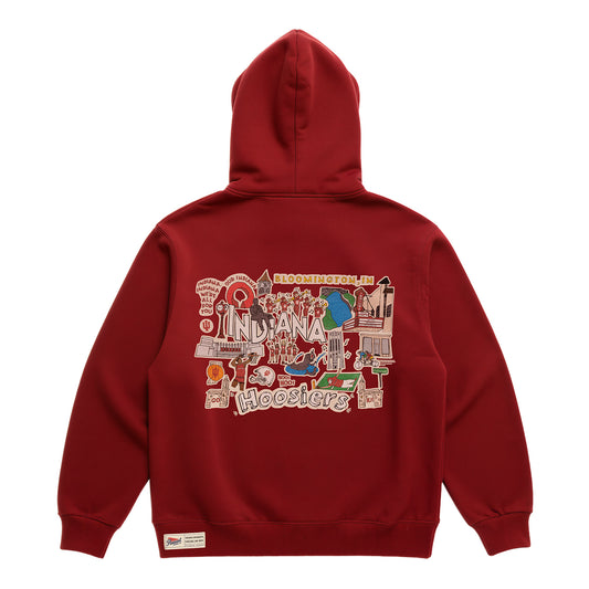 Indiana Hoosiers Bloomington Spirit Hooded Sweatshirt