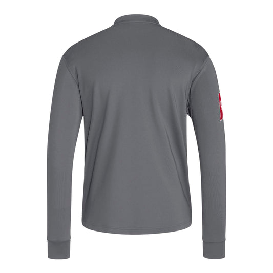 Indiana Hoosiers Long Sleeve Dugout Crew - Back View