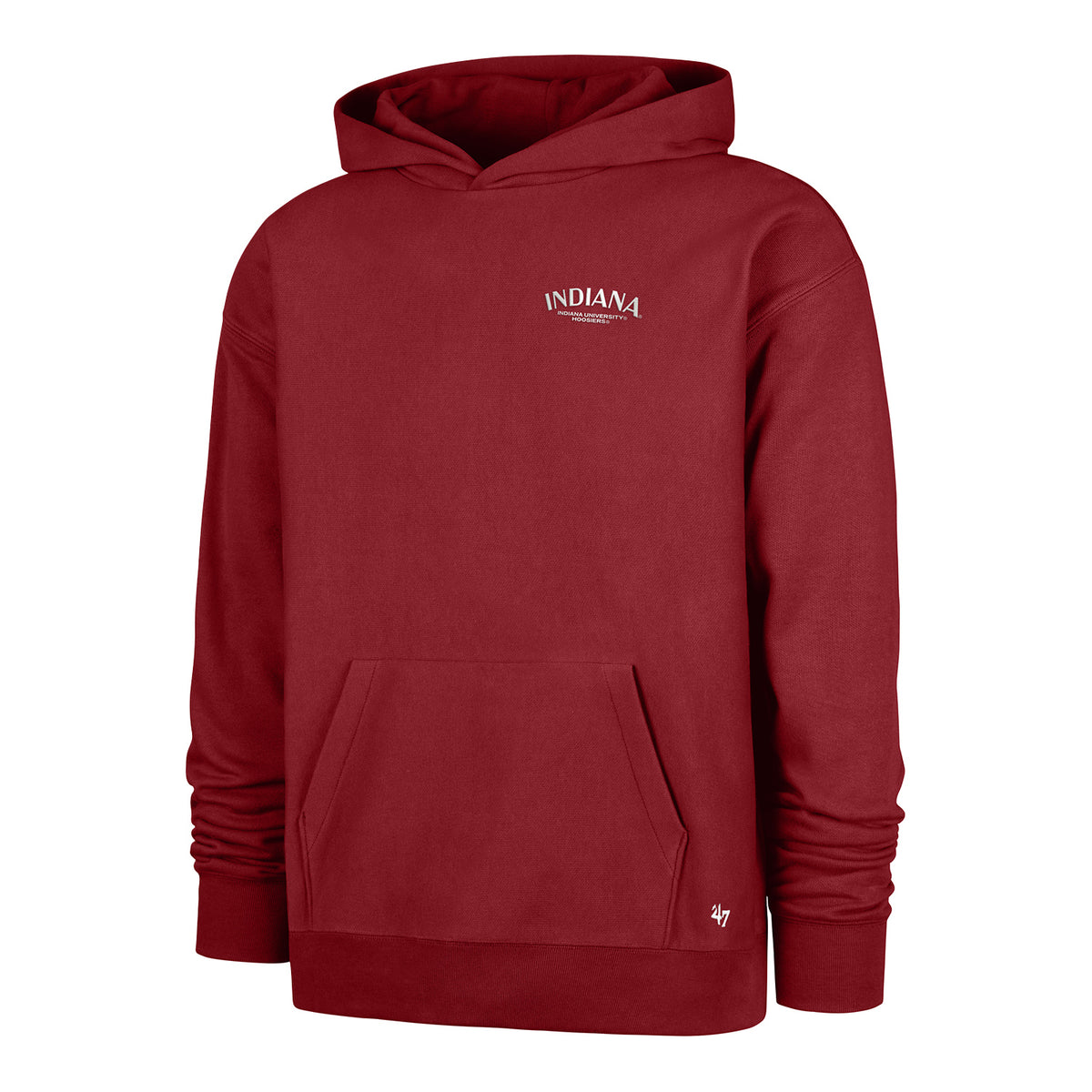 Indiana Hoosiers '47 Constantine Foundation Hoodie - Red - Front View