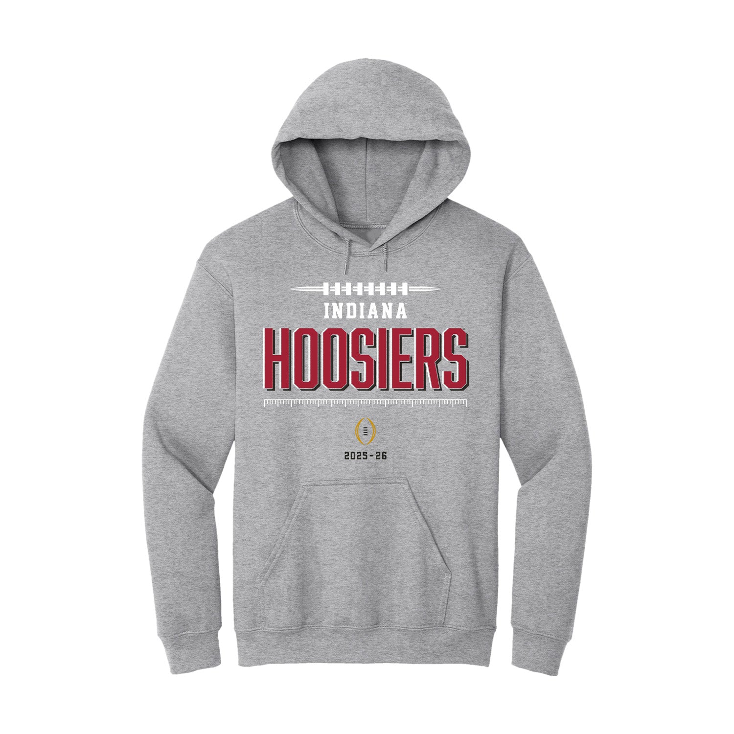 Indiana Hoosiers CFP 12 Team Announcement Hooded Sweatshirt