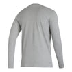 Indiana Hoosiers Adidas Pre-Game Hoosier Nation Long Sleeve Grey T-Shirt - Back View