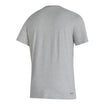 Indiana Hoosiers Adidas Locker Pre-Game Football Grey T-Shirt - Back View