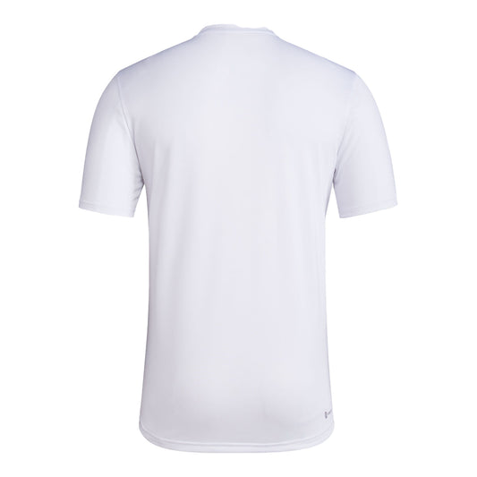 Indiana Hoosiers Adidas BHA White T-Shirt - Back View