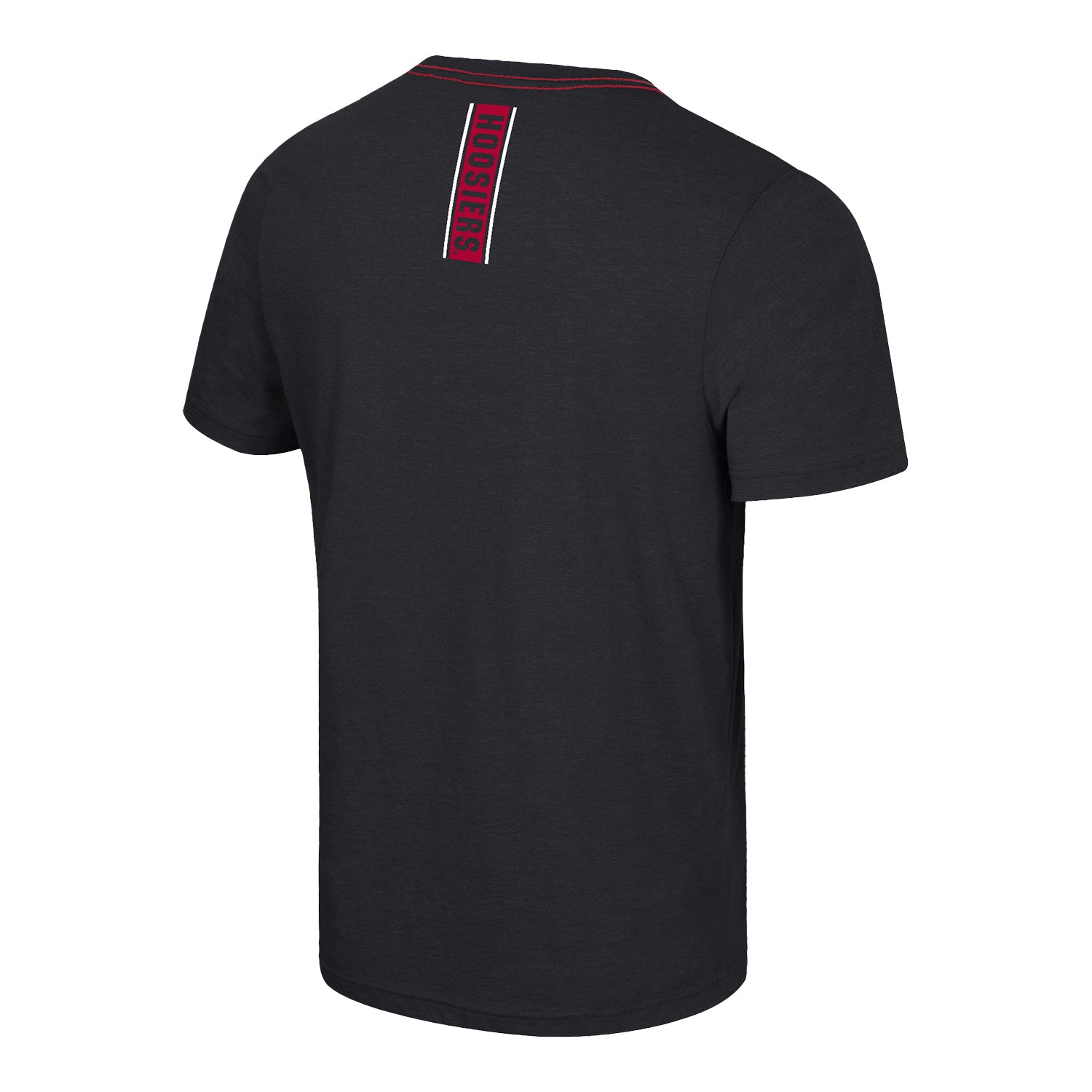 Indiana Hoosiers No Problemo Black T-Shirt - Back View