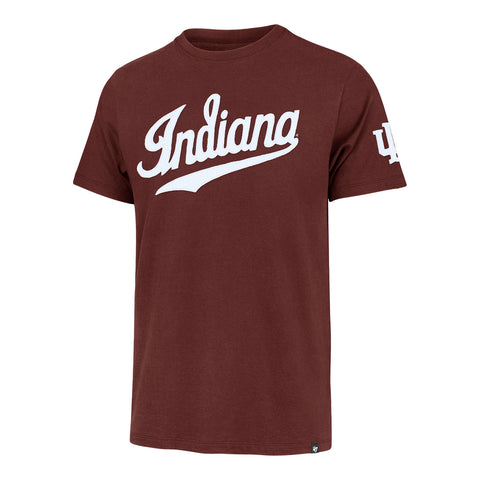 Indiana Hoosiers Fieldhouse Applique Crimson T-Shirt - Front View
