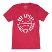 Indiana Hoosiers Bob Knight Basketball School Crimson T-Shirt - Front View