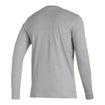 Indiana Hoosiers Adidas Pregame Long Sleeve Grey T-Shirt - Back View