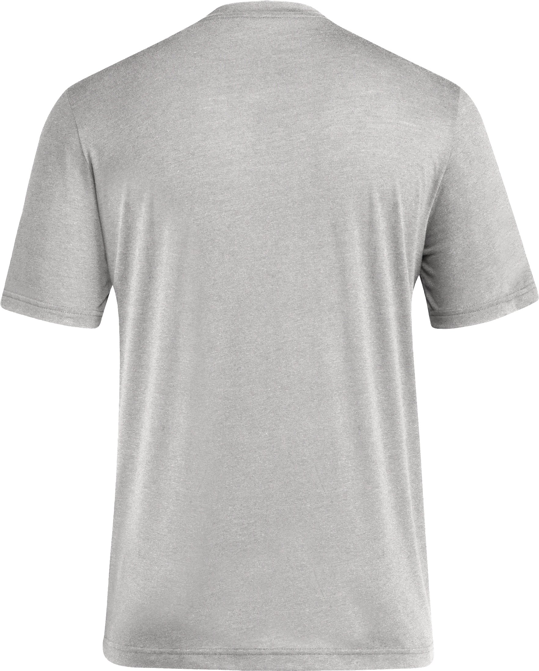 Indiana Hoosiers Adidas Short Sleeve Grey T-Shirt - Back View